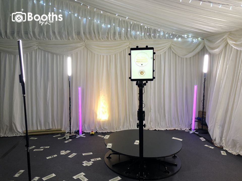 360 Photo Booth set up at a Private Event.